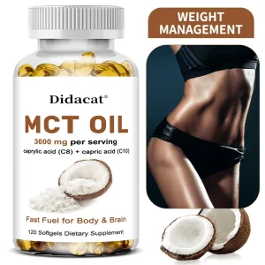 MCT Oil fat burning, weight Loss